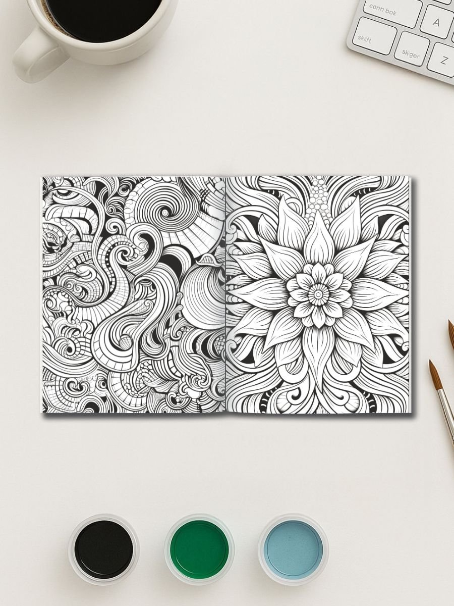 Pattern Parade – 50 Fun & Relaxing Coloring Patterns - Image 2