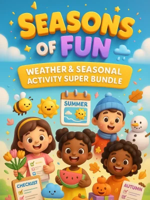 Seasons of Fun – Weather & Seasonal Activity Super Bundle